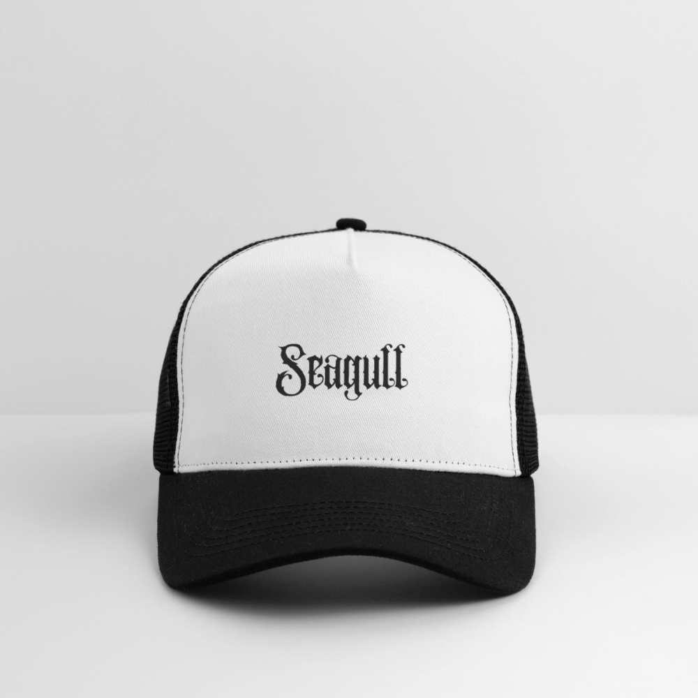 Rostock 'SEAGULL'  Trucker Cap - Weiß/Schwarz