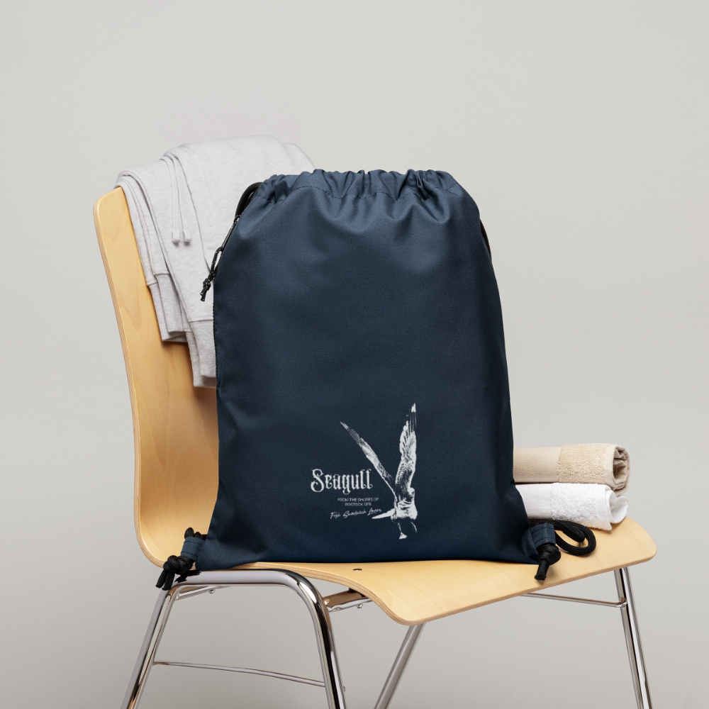 Rostock 'SEAGULL' Turnbeutel aus Recycling-Material - Navy
