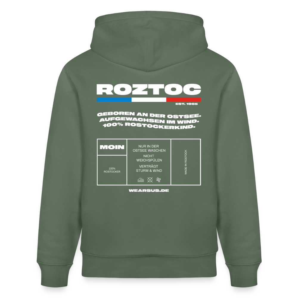 Rostock 'ROZTOC' Edition Unisex Hoodie - Tanngrün