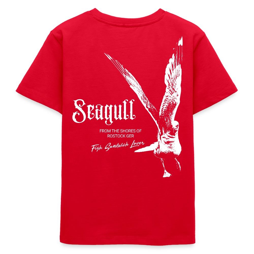 Seagull Rostock Baltic Sea Edition T-Shirt Unisex Kinder - Rot