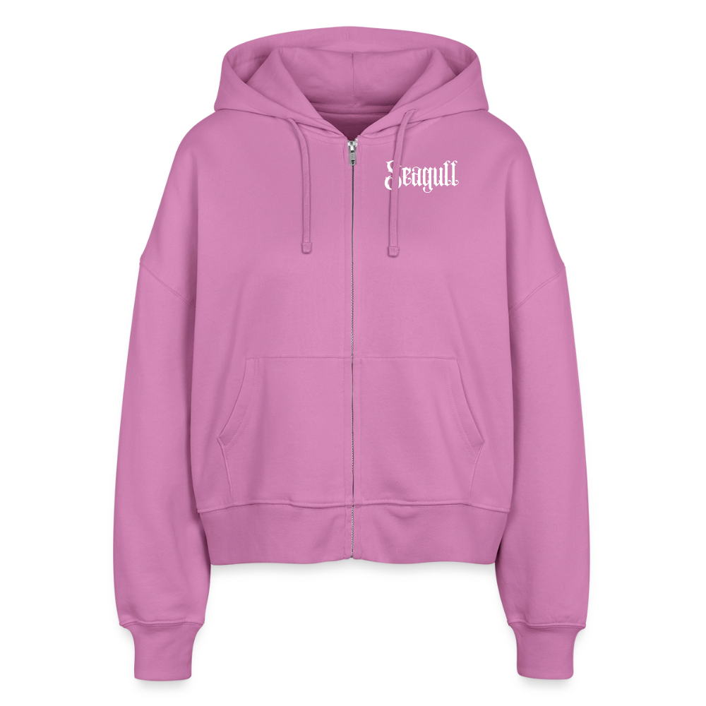 Rostock 'Seagull' Bio Zip Hoodie Damen - Pink