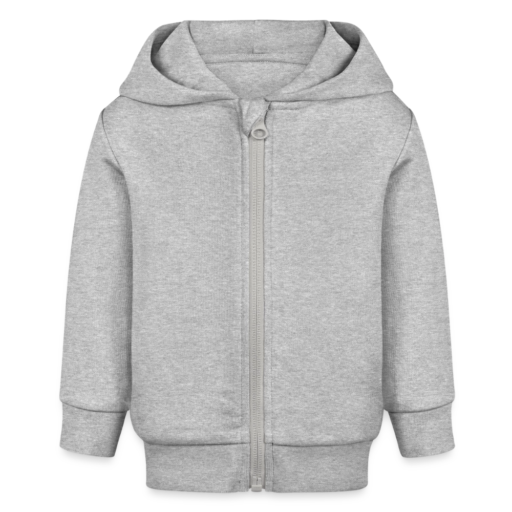 Rostock 'Rostockerkind' Bio Zip Hoodie Babys - Grau meliert