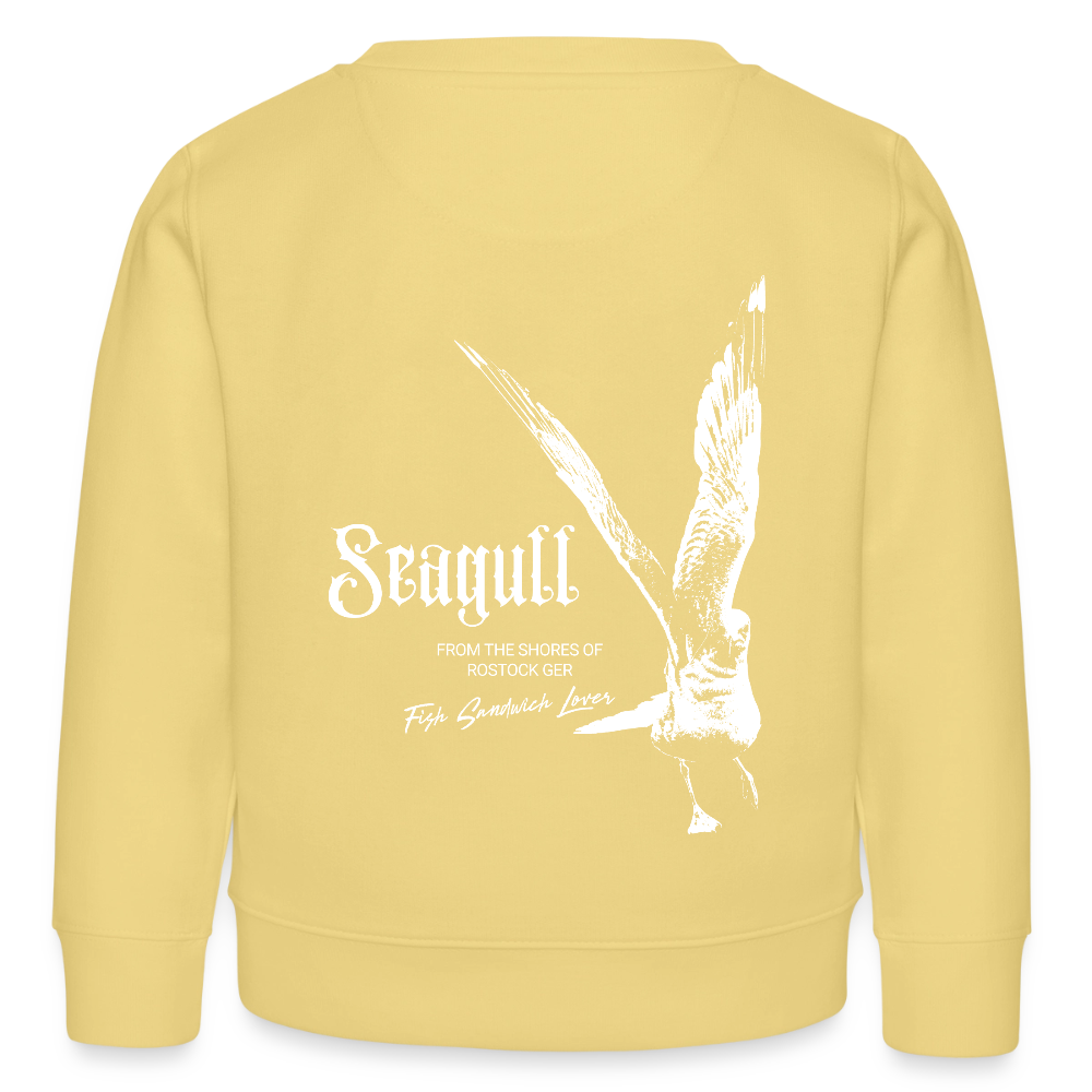 Rostock 'SEAGULL' Edition Bio Kinder Sweatshirt - Gelb Viva 