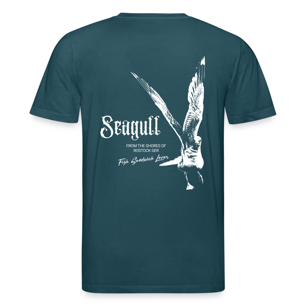 Seagull Rostock Baltic Sea Edition Unisex T-Shirt 2.0 180 g/m² - Dunkles Petrol