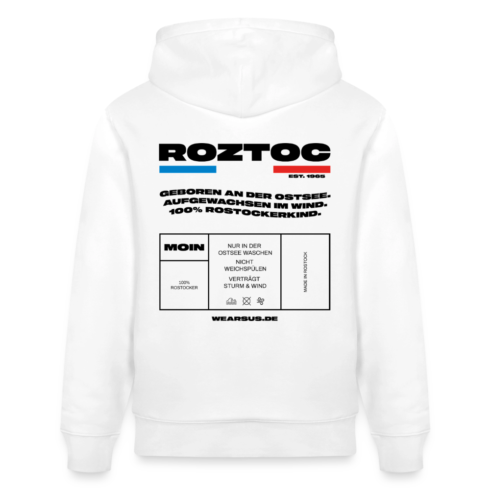 Rostock 'ROZTOC' Edition Unisex Hoodie weiß - Weiß