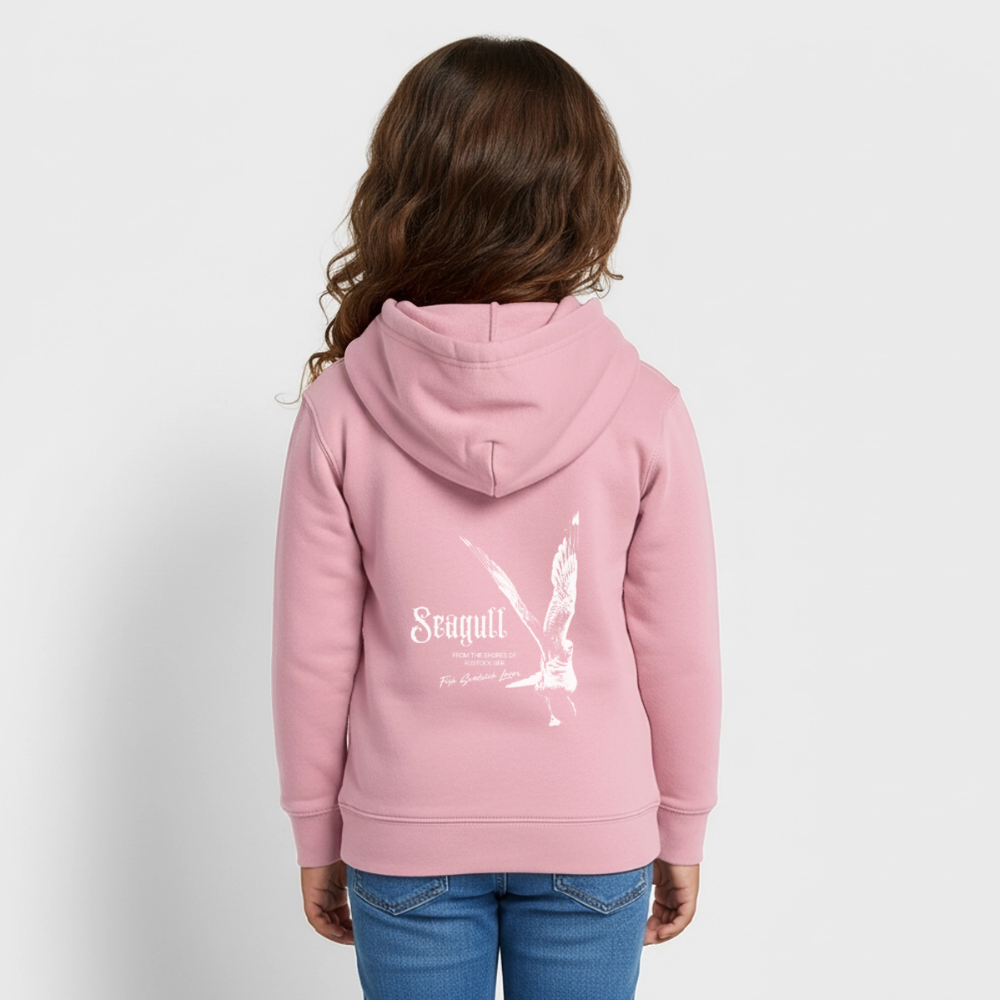 Rostock 'SEAGULL' Edition Bio Hoodie Kinder - Hellrosa