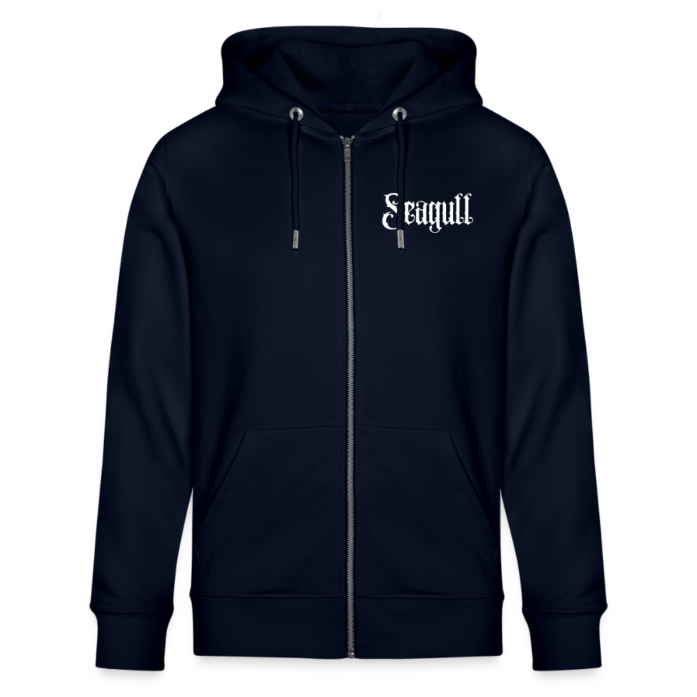 Rostock 'SEAGULL' Edition Bio Zip Hoodie Herren - Navy