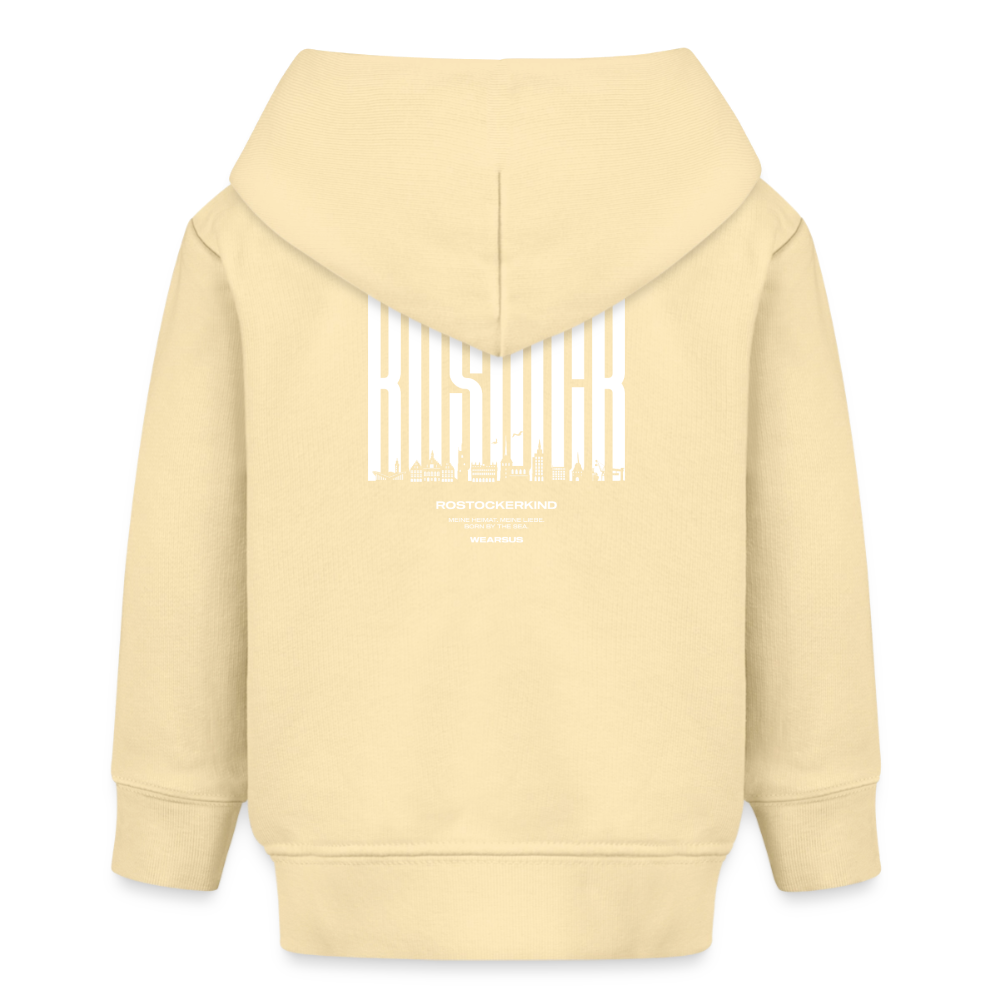 Rostock 'Rostockerkind' Bio Hoodie Babys Farbe - Creme