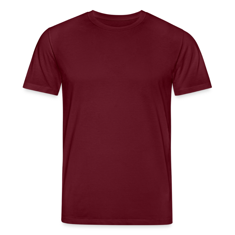 Rostock 'Rostockerkind' Bio T-Shirt Unisex Back Print Farbe 180 g/m² - Burgunderrot