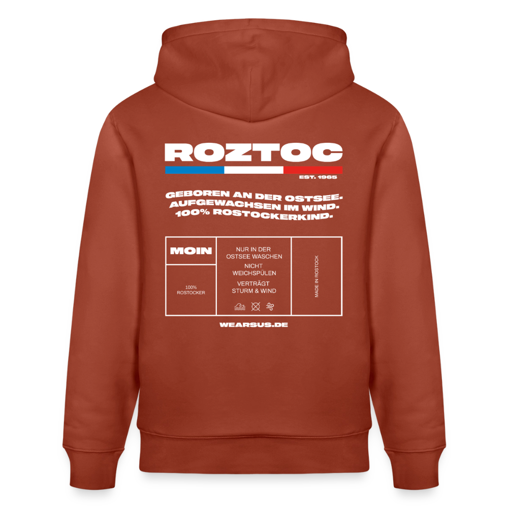 Rostock 'ROZTOC' Edition Unisex Hoodie - Terrakotta