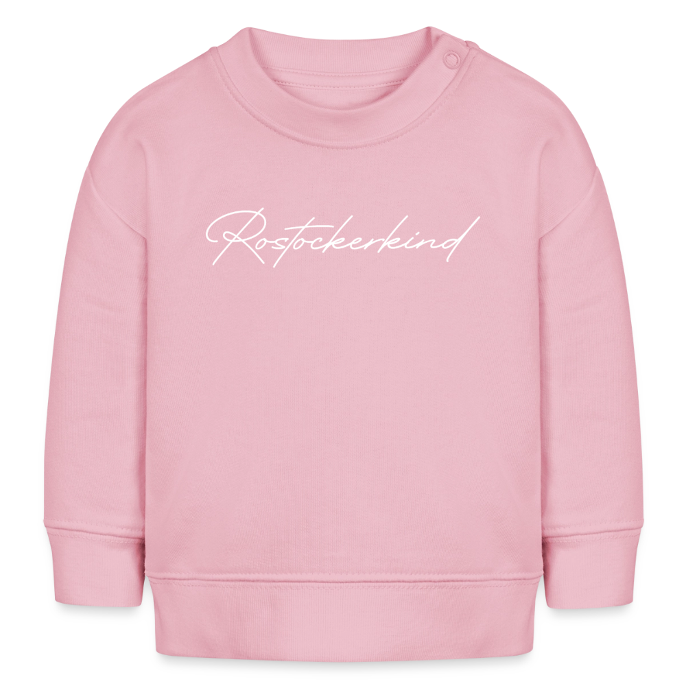 Rostock 'Rostockerkind' Signature Bio Sweatshirt Babys - Hellrosa