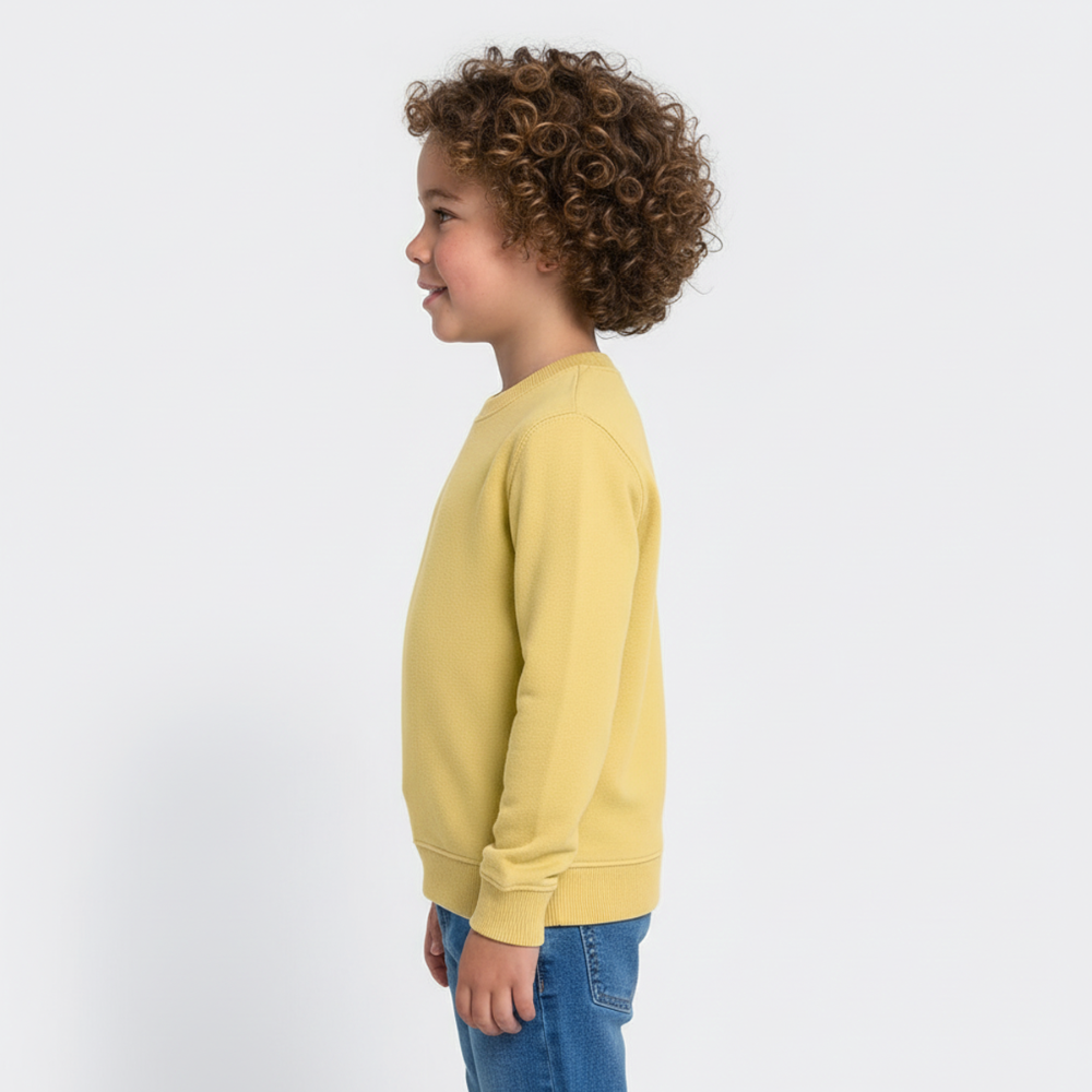 Rostock 'ROZTOC' Edition Bio Sweatshirt Kinder 3-8 Jahre - Gelb Viva 