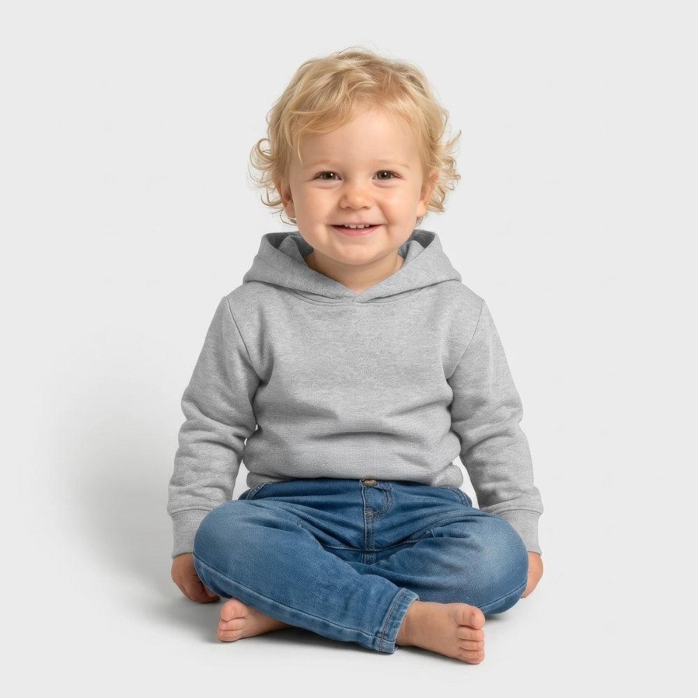 Rostock 'ROZTOC' Edition Bio Hoodie Babys Farbe - Grau meliert