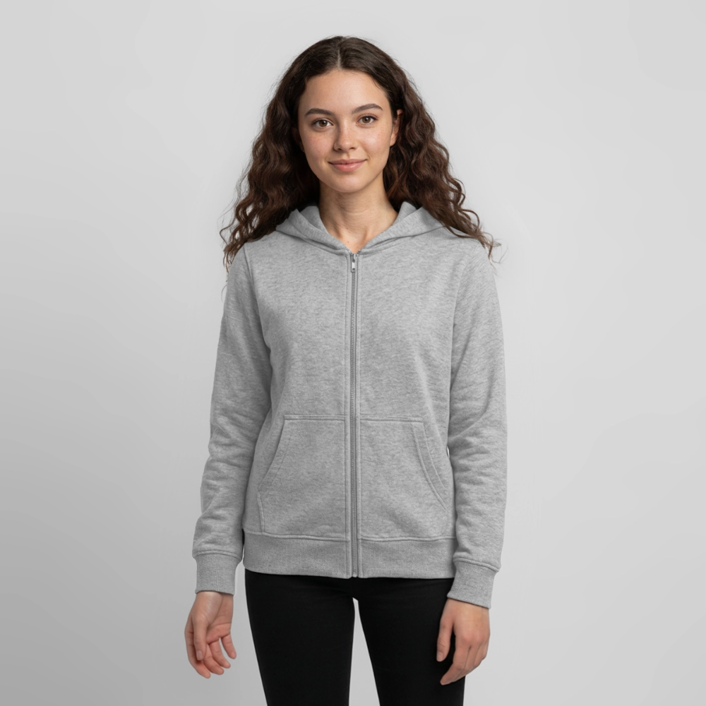 Rostock 'ROZTOC' Edition Bio Zip Hoodie Kinder - Grau meliert