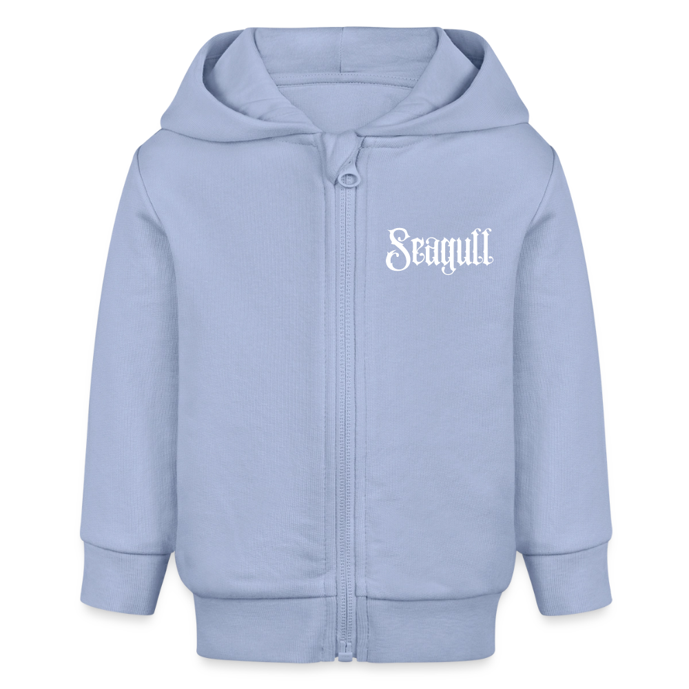 Rostock 'SEAGULL' Edition Bio Baby Zip Hoodie - Sky