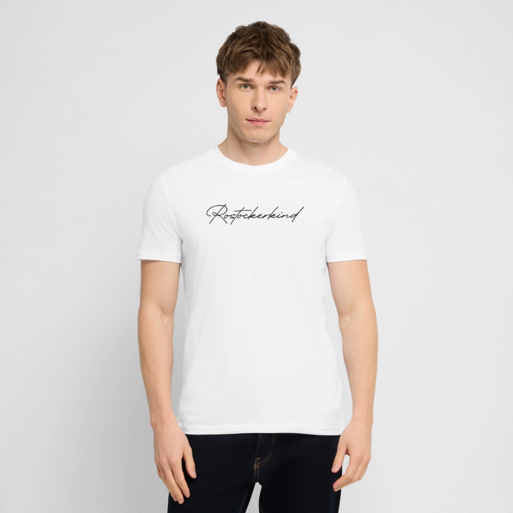 Rostock 'Rostockerkind' Signature Bio T-Shirt Unisex - Weiß