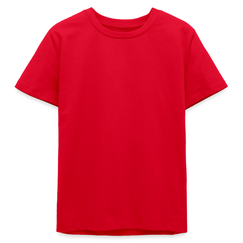 Rostock 'Rostockerkind' Bio T-Shirt Kinder 9-13 Jahre Back Print Farbe - Rot