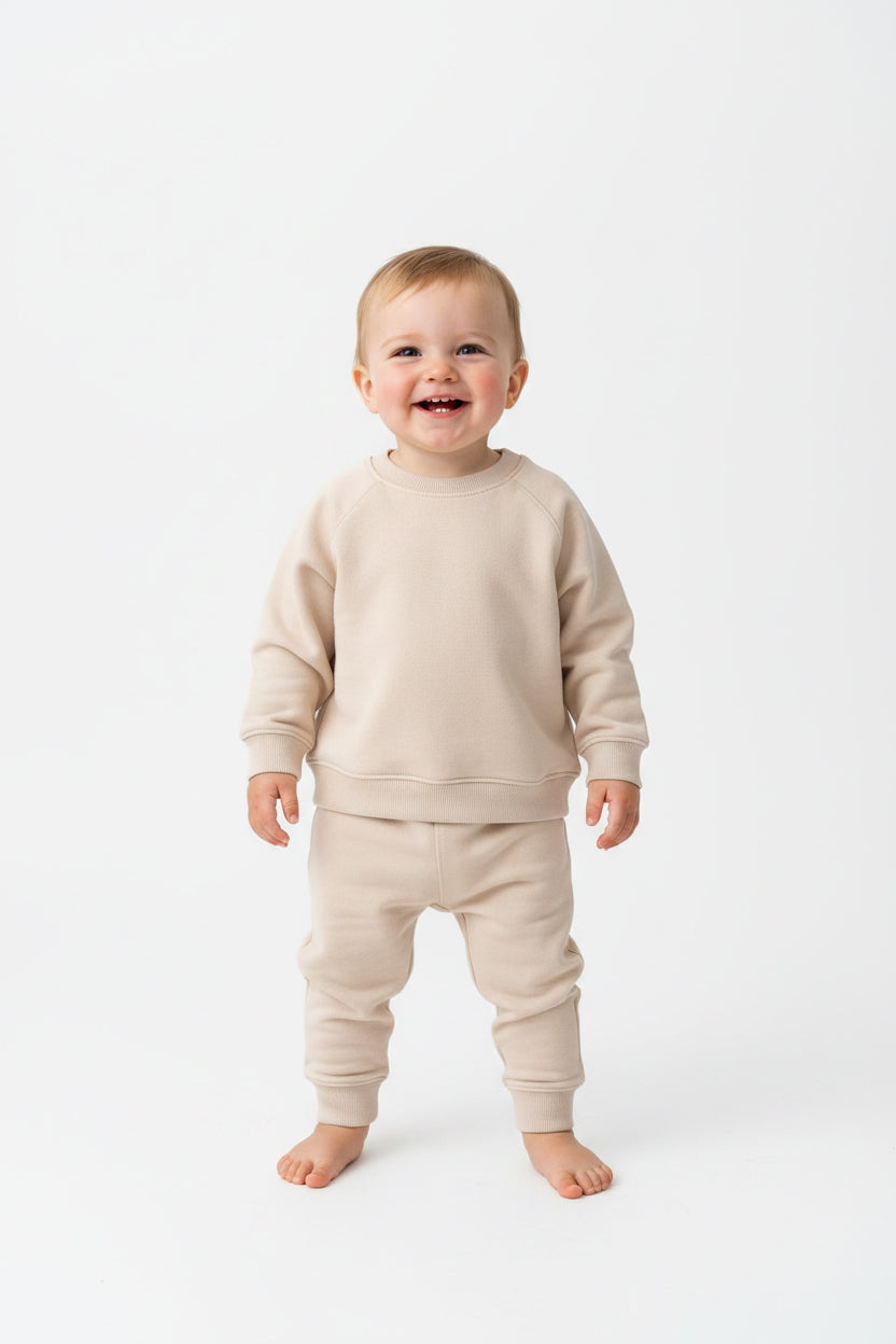 Rostock 'Rostockerkind' Bio Sweatshirt Babys Backprint