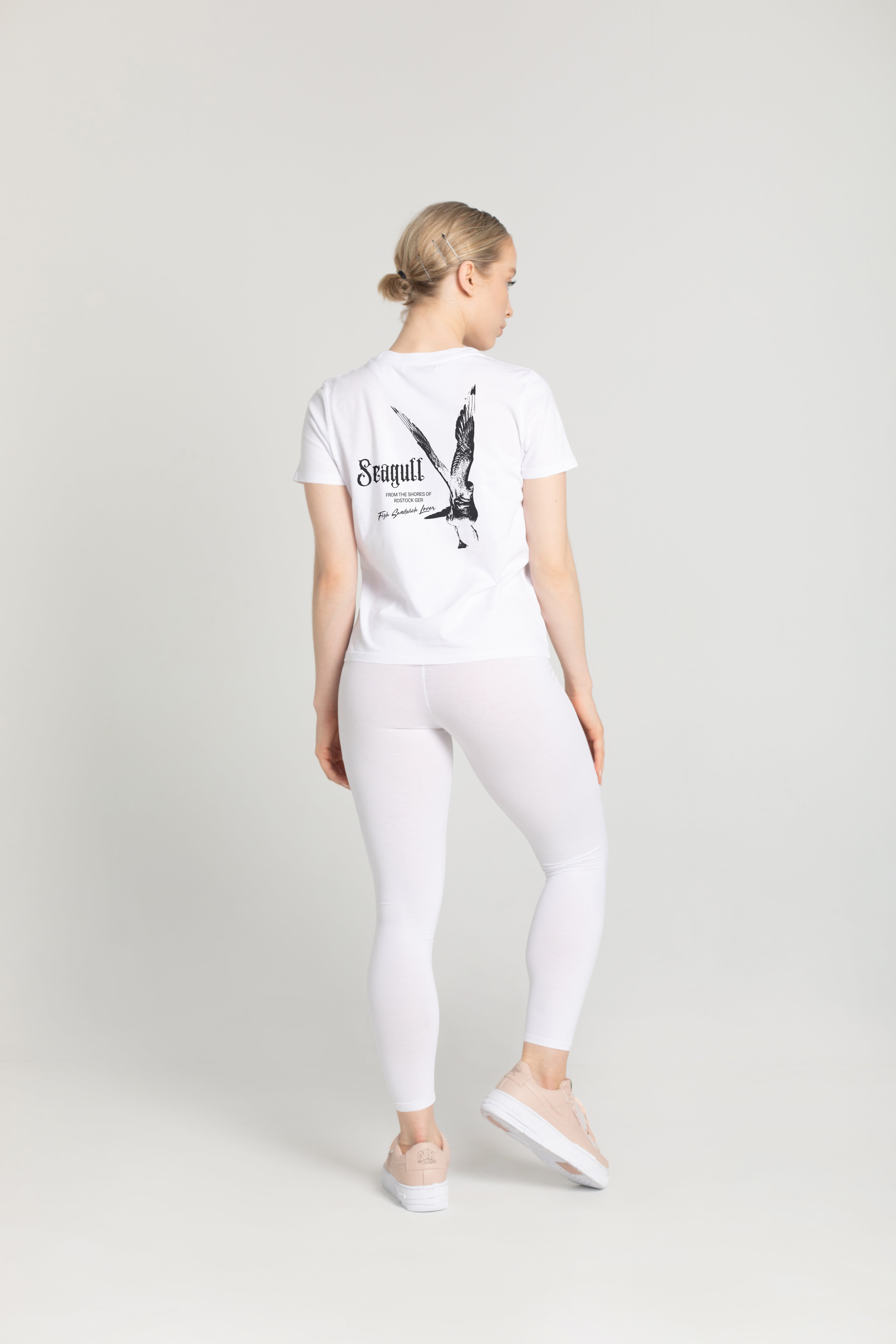 Rostock 'Seagull' Bio T-Shirt Unisex weiß 180 g/m²