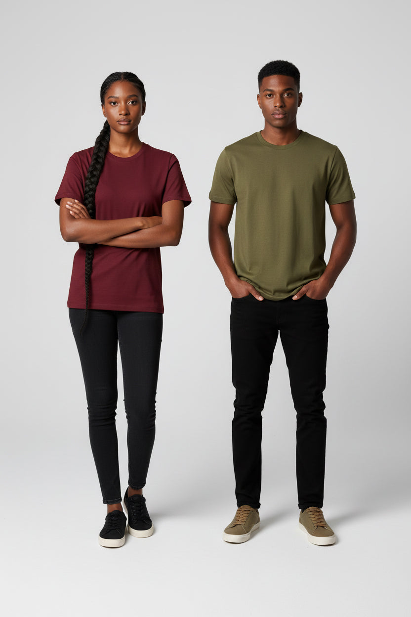 Rostock 'Rostockerkind' Bio T-Shirt Unisex Backprint