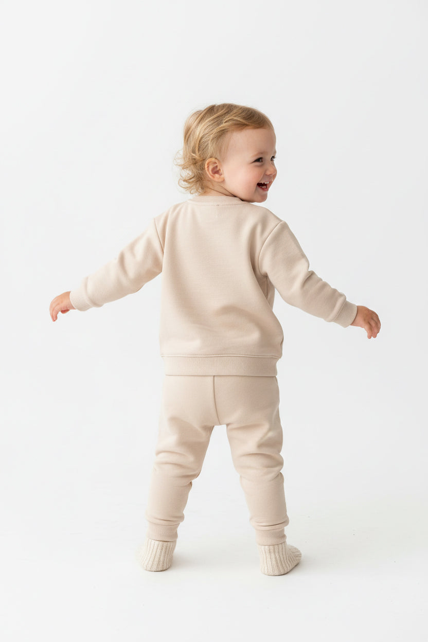 Rostock 'Rostockerkind' Bio Sweatshirt Babys Frontprint