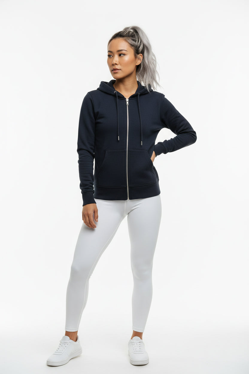 Rostock 'Rostockerkind' Bio Zip Hoodie Damen