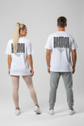 Rostock 'Rostockerkind' Bio Oversized T-Shirt Unisex Backprint weiß