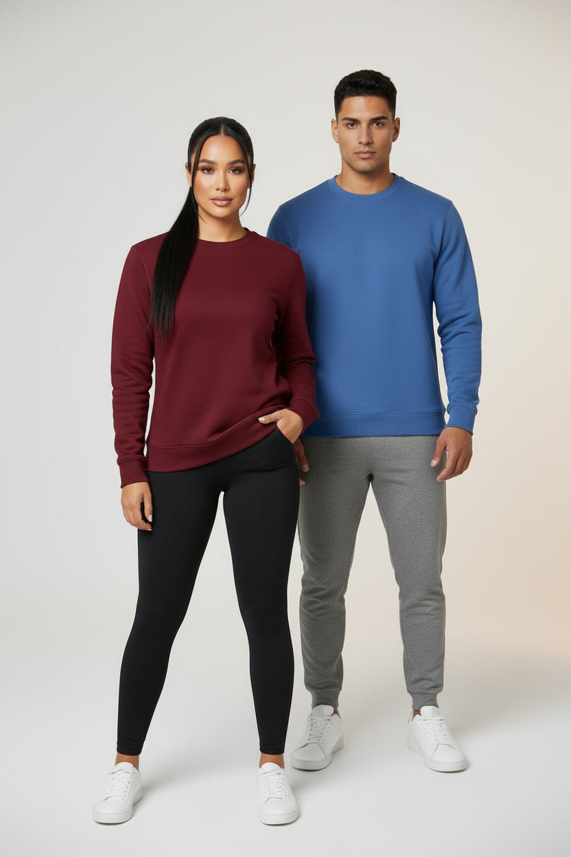 Rostock 'Rostockerkind' Bio Sweatshirt Unisex Backprint