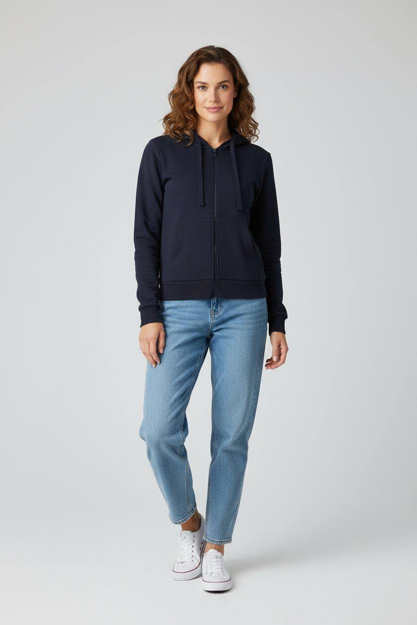 Rostock 'ROZTOC' Bio Zip Hoodie Damen