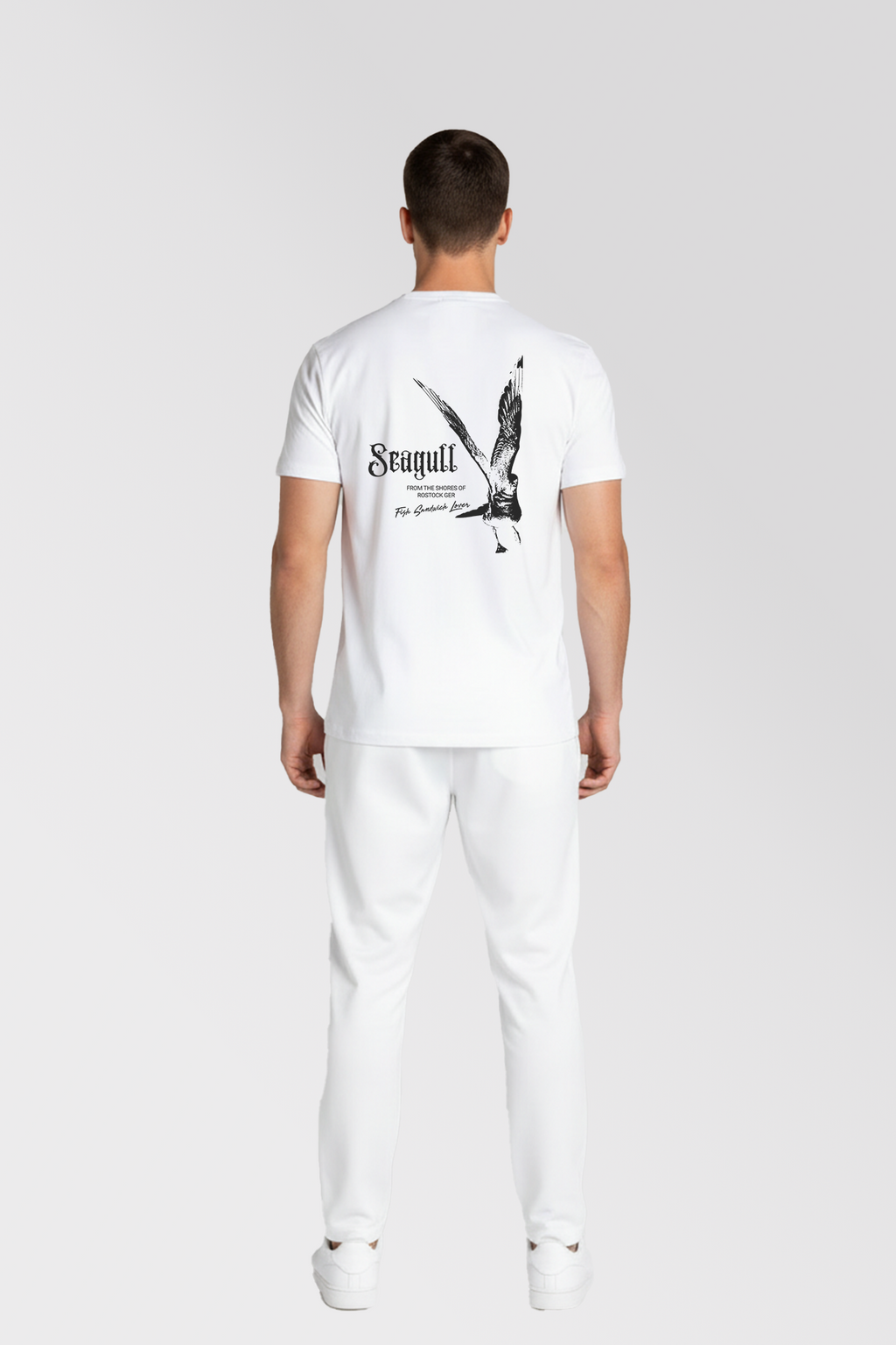 Rostock 'Seagull' Bio T-Shirt Unisex weiß