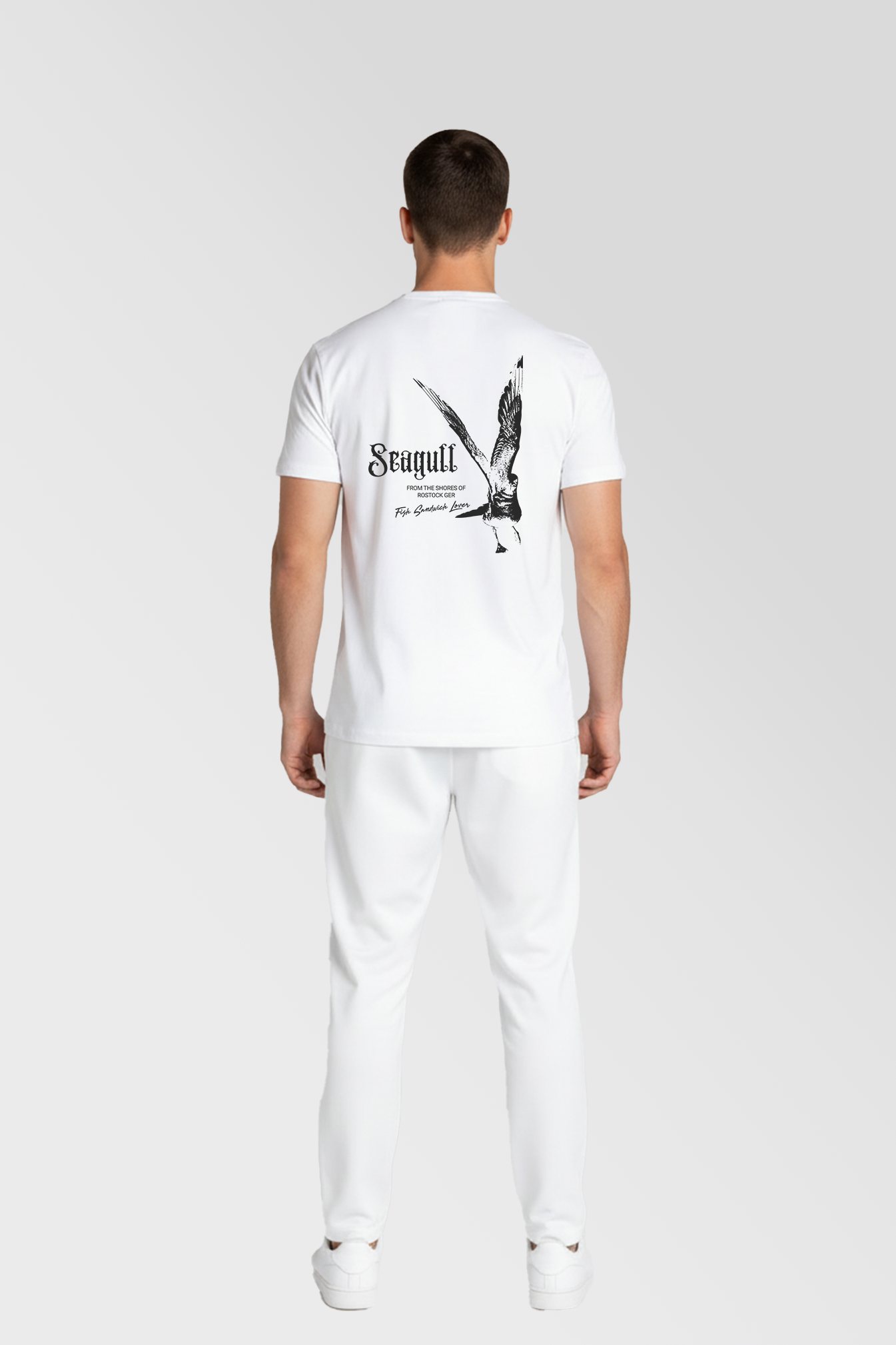 Rostock 'Seagull' Bio T-Shirt Unisex weiß