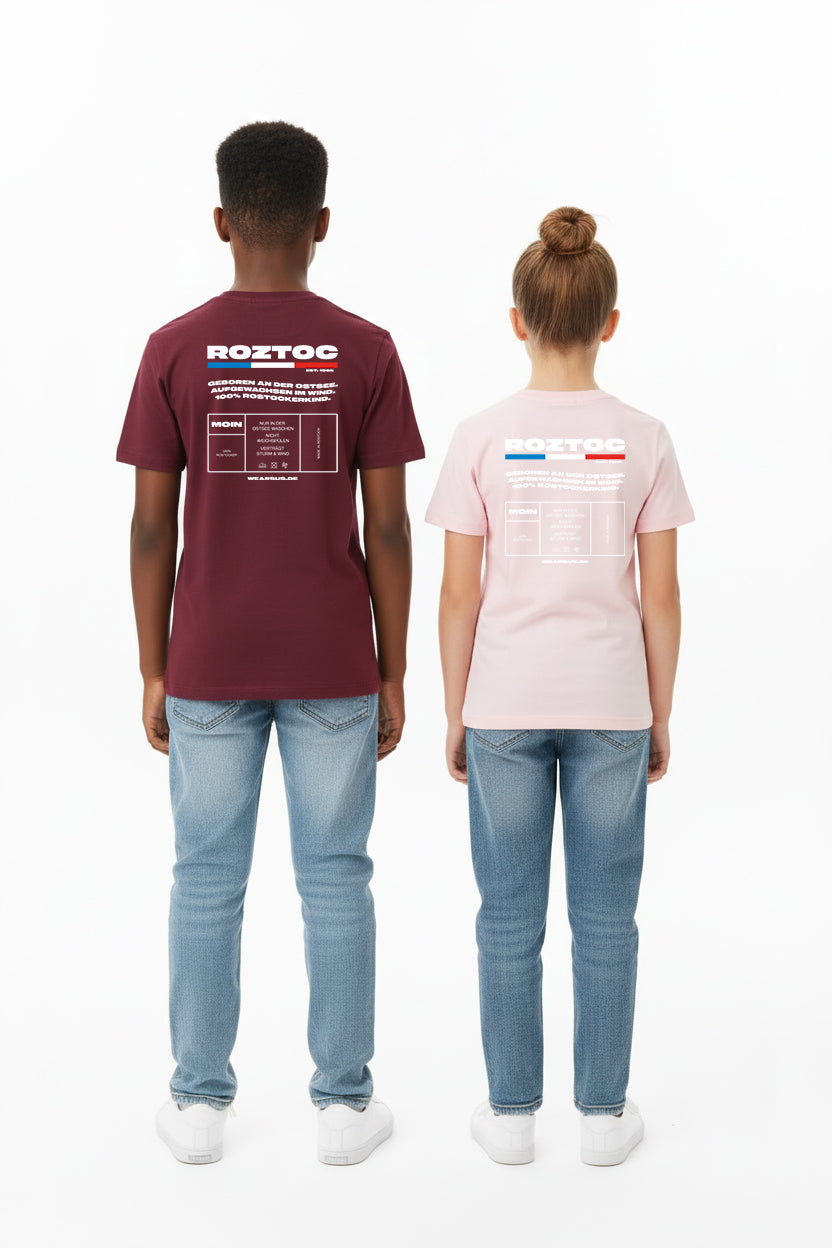 Rostock 'ROZTOC' Bio T-Shirt Kinder 9-13 Jahre
