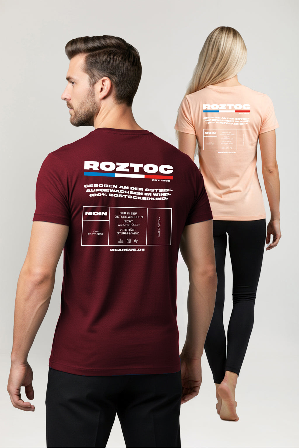 Rostock 'ROZTOC' Bio T-Shirt Unisex
