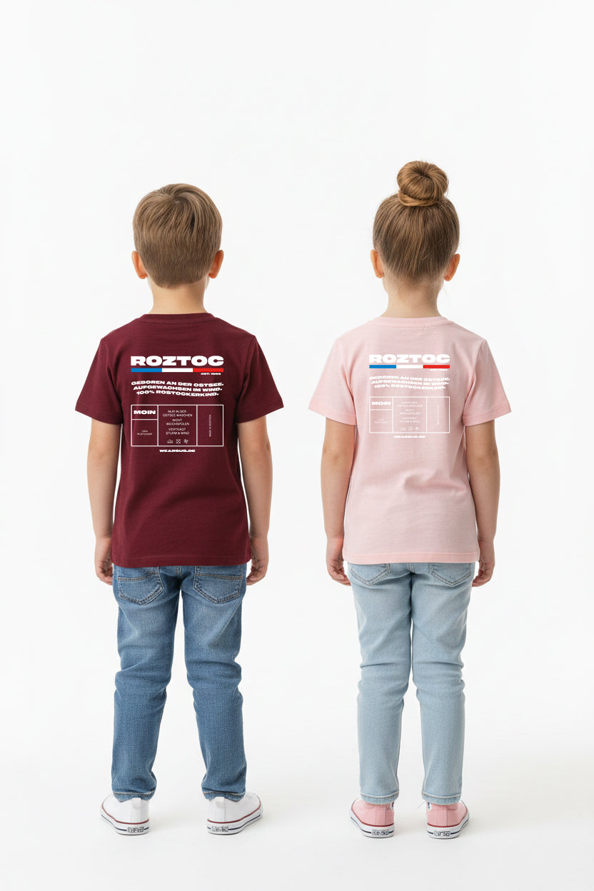Rostock 'ROZTOC' Bio T-Shirt Kinder 3-8 Jahre
