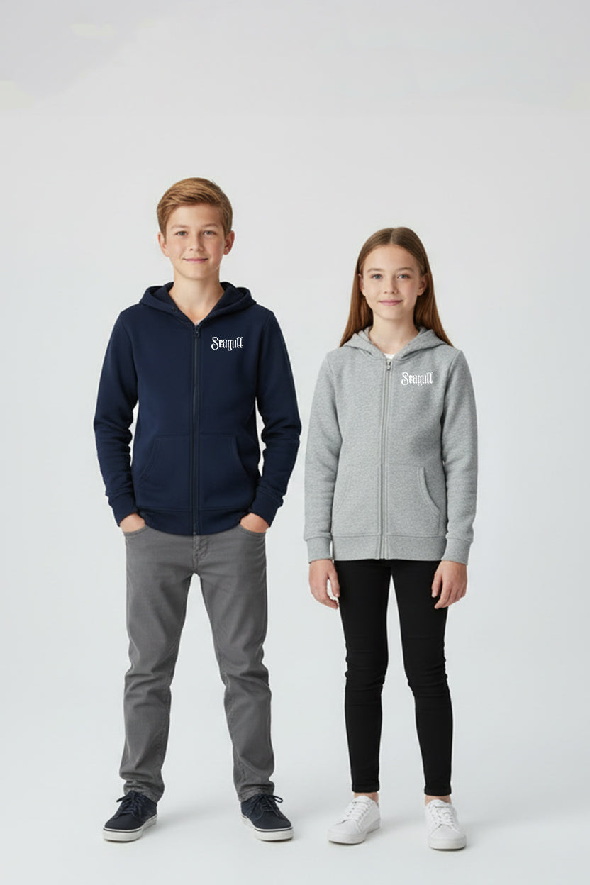 Rostock 'Seagull' Bio Zip Hoodie Kinder 9–13 Jahre