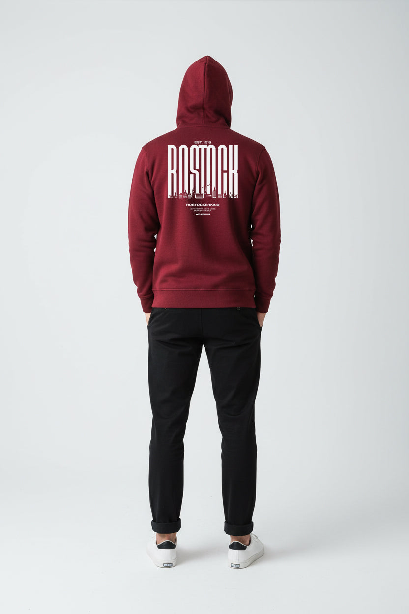 Rostock 'Rostockerkind' Bio Zip Hoodie Herren