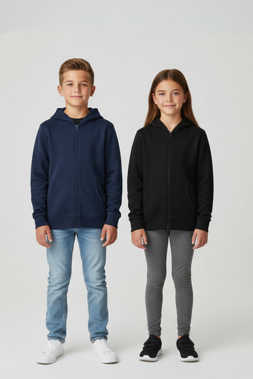 Rostock 'ROZTOC' Bio Zip Hoodie Kinder 9–13 Jahre