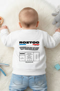 Rostock 'ROZTOC' Bio Sweatshirt Babys weiß