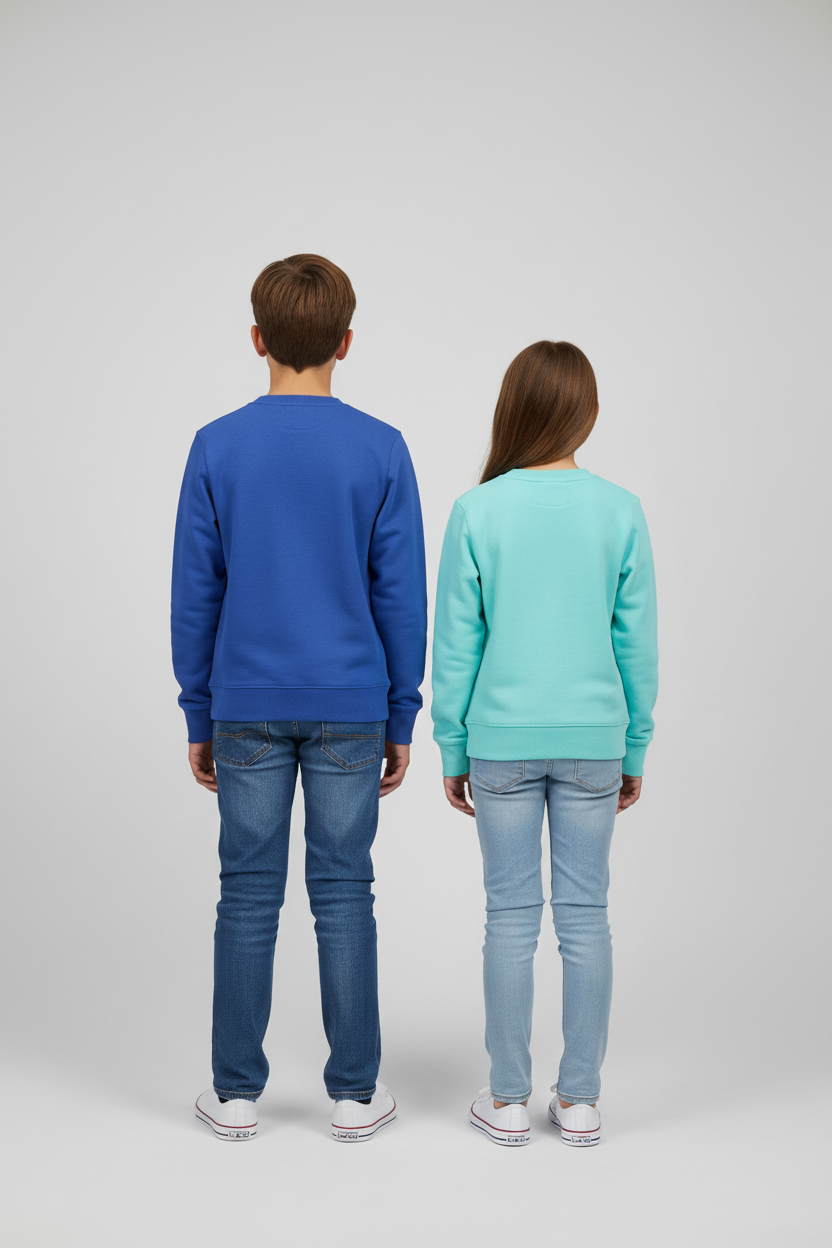 Rostock 'Rostockerkind' Bio Sweatshirt Kinder 9-13 Jahre Frontprint