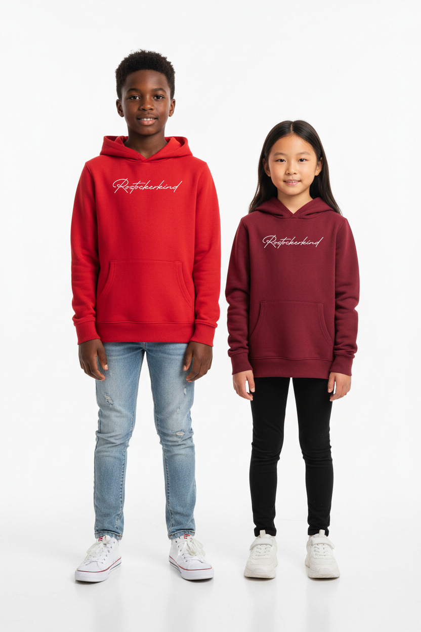 Rostock 'Rostockerkind' Signature Bio Hoodie Kinder 3-8 Jahre
